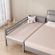 침대 확장 프레임 연결 평상형 안전 가드 아기 소파, 1면 가드레일 모델 120x60cm