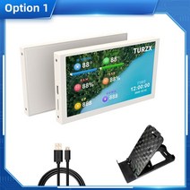 lcd모니터 휴대용모니터 듀얼모니터 5 인치 ips type-c 보조 화면 컴퓨터, 옵션 1