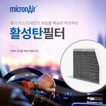 마이크론에어/QM5/에어컨필터/활성탄/초미세먼지/PM2.5/프리미엄/배기가스/황사/냄새/micronair/air filter, QM5, R2 QM5
