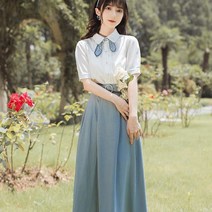경성의복 개화기의상 복고풍 원피스 롱원피스 컨셉 졸업사진 레트로 드레스 의상