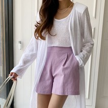 치코엘라 ㅡ 힝헤디 썸머 롱 가디건 나시 세트