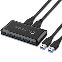 Usb kvm 스위치 usb 3.0 2.0 스위처 2 포트 pcs 키보드 마우스 프린터 모니터 용 4 장치 공유 usb 2.0 3.0 스위치 선택기, 협력사, USB3.0