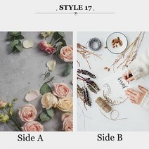 포토존 사진 배경 57*42cm 2면 방수 photophones 종이 음식 photocall 소품, 17 17