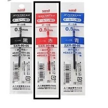 유니 제트스트림 멀티 볼펜 전용 리필심 SXR-80 0.5mm, 레드, 1개-