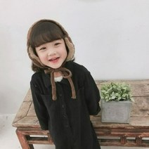 241 중학생 귀마개 다이소 곰돌이 귀도리 털 끼우는 귀안아픈 귀돌이 유아 어린이 옛날귀마개