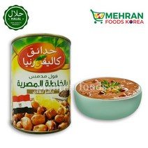 CALIFORNIA GARDEN Fava Beans Egyptian Recipe 400g 캘리포니아 가든 파바빈스 이집티안 레시페 (즉석식품), 1개