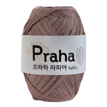 [니트박스 뜨개실] 프라하 라피아 종이실, 14.인디핑크, 1개