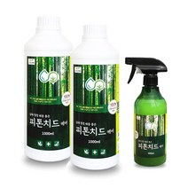 피톤치드 1000ml 리필 2개+500ml 1개 새집증후군 제거제 원액 편백수 탈취제, 1