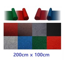 체육관 무대 전시장 방염 파이텍스 블루 매트 바닥보호 부직포 눈비 강당, 1개, 블루 200cmx100cm