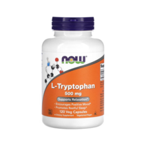 나우푸드 엘 트립토판 필수아미노산 L-Tryptophan 비타민B3 트립신 120캡슐