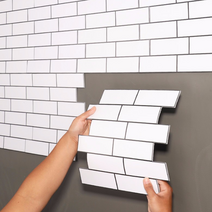 접착식 폼블럭 시트지 벽지 셀프시공 단열 보온 벽돌 곰팡이 결로 아트월 리폼 압축, 05 입체파벽돌 진그레이