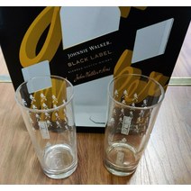 2x 조니 워커 BLENDED SCOTCH TALL HIGHBALL 글라스ES