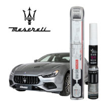 마세라티 붓펜 페인트 자동차 도색용 264627 672/B 그리지오스쿠로메탈릭, 3WAY (그리지오스쿠로메탈릭+투명코팅제)