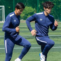 나인티플러스 19 포지 하프집업(19108)네이비화이트 하프집업