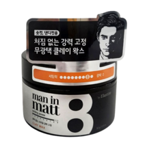 엘라스틴 클레이 왁스 무광택 매인매트 헤어 왁스 80g, 1개