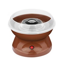 메이커 가정용 홈파티 어린이 선물 간식 DIY 전기 달콤한 솜사탕 제조 업체 휴대용 면화 설탕 치실 기계 소녀 소년 선물 어린이 날 마시맬로 기계, CHINA_brown | 미국