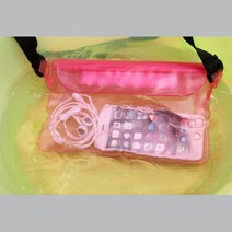 워터파크 필수품 방수 허리팩 밀봉 가방 멋스러운코디 크로스백 메신저백, 옐로우그린