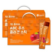미쁨생활건강 딱좋아 ABC주스 콜라겐 젤리스틱, 120개, 20g