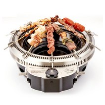 로스웰 캠핑 숯불 바베큐 무선 자동 회전 꼬치 구이기 그릴 기계 21RW300V1