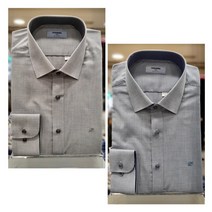 NC 불광점 레노마 # 멜란지 하운드 투스 체크 2컬러 슬림핏 셔츠 RKFSLP-137-GY