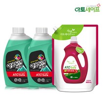 [KT알파쇼핑]아토세이프 액상 세제 1.8L 1개+아웃도어전용 1.13L 2개