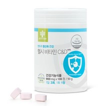 엔트리 비타민C&D - 비타민C와 D를 한번에! 맛있게! (비타민C 600mg 비타민D 100%함유)