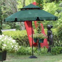 매직코리아 엔젤썬라이트 파라솔/ 베이스별도, 레드