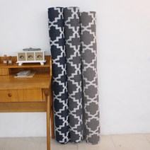 안방 침실 소파 긴러그 자가드 침대 긴 매트 50140 먼지없는 물세탁 카켓