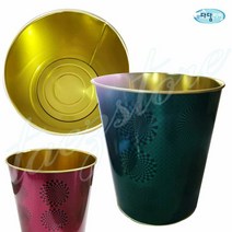 키밍 / 불연통 철 쓰레기통/중 깡통휴지통 불연재 철재휴지, 단품, 단품