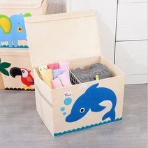 마이찜 아기옷 인형 장난감 정리함, 1개, 돌고래
