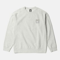 데상트 데상트긴팔티 UQC SN323UHT91-LMGR 기모 코튼 테리 그래픽 맨투맨 / LMGR