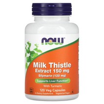 [Now Foods] 나우 푸드 실리마린 밀크 씨슬 추출물 150 mg 120 베지캡슐