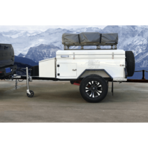 700kg 소형 화물트레일러 오프로드 야영 카라반 캠핑, 주황색, 1개