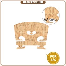 견고한 1PC- AA 그레이드 메이플 우드 브릿지 4/4 바이올린 용 프랑스 스타일 일반 어쿠스틱, 한개옵션0