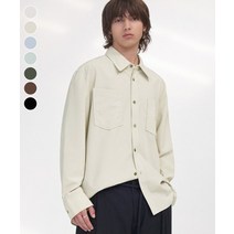엘무드 LMOOD 썬웰 라이크 린넨 세미오버 셔츠 7 COLOR Sunwell Like 린넨 Semiover Shirt