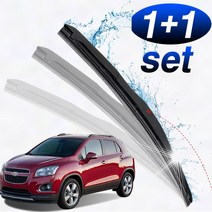 일음쇼핑^^*m더뉴트랙스 와이퍼 세트 600mm350mm 고급 하이브리드 사계절 차량 교체용 유리닦이 자동 앞유리 간편일medi^*^