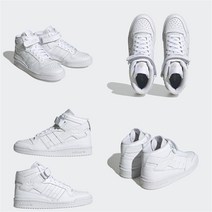 국내매장판 아디다스 포럼 미드 우먼즈 하이탑 운동화