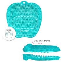 발 풋 브러쉬 세척매트 서서 솔 클리너 샤워 패드 닦기 편하게 씻기 실리콘