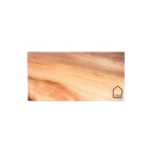 socean 캄포 나무 사각 수제 통도마 47cm x 27cm 핸드메이드 통원목 항균 이유식도마 나무결 우드 키친보드 장인 위생