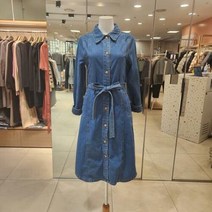 플라스틱아일랜드 플라스틱아일랜드 슬림라인 데님원피스 PN2DO861