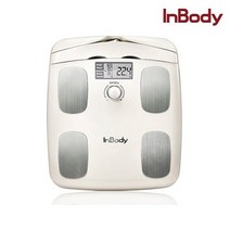 인바디 +시크릿핫딜+인바디 체지방 측정 스마트 체중계 다이얼 H20N, 소프트 화이트