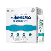 종근당 프리바이오틱스 프락토올리고당 유산균 FOS 30포