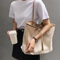 JFJ402067내부포켓내장 에코숄더백 캔버스 쇼퍼백 LKB-170S