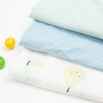 유명한원단 티셔츠원단 35수 싱글 자가드 면 다이마루 원단 메쉬 3종, 과일(G사이)