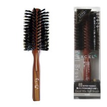 EXCEL 헤어브러시 10종(택1) 돈모 천연모 브러쉬, 1개, EXC- 2000 믹스롤브러시(대)