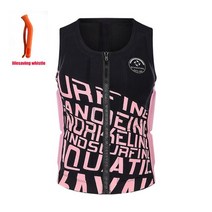 네오플랜구명조끼 슬림 핏 성인 얆은 구명조끼 오션월드 워터파크 웨이크 베스트 네오프렌 수상 스포츠 부력 전문 카약 서핑 낚시 스노클링 수영 안전, 6417 핑크, xl 75-85kg