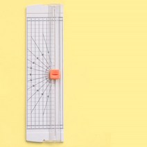 한지공예용 수동 슬림형 재단기 화이트 용지 제본기