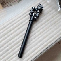 자전거싯포스트 안장봉 NCX 댐핑 서스펜션 시트 포스트 MTB 시트 포스트 슬리버 블랙, 30.8mm 블랙