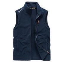 빅사이즈 조끼 겨울 남성 폴리스 방한 따뜻한(-5XL)