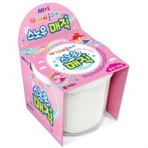 스노우 매직 클레이 교육 학습 촉감 놀이 점토 140g 슬라임 액괴 눈꽃 액체괴물 세트 젤리괴물, 쿠쿠팡 본상품선택